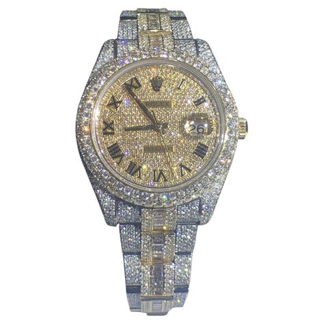 rolex ice out replica|rolex datejust iced out 41mm.